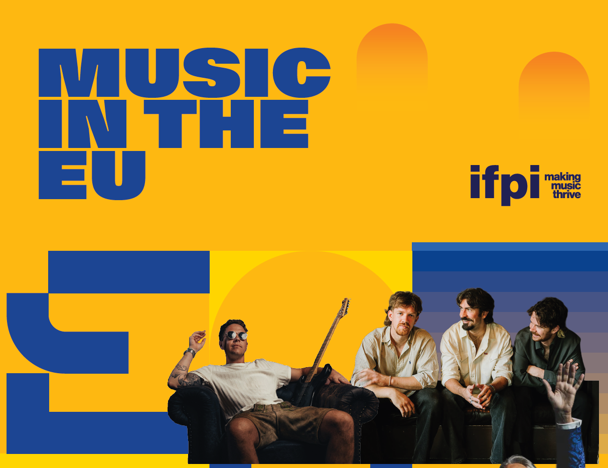 EU Recorded Music Revenues Reach €6.0 Billion as European Music, Culture and Innovation